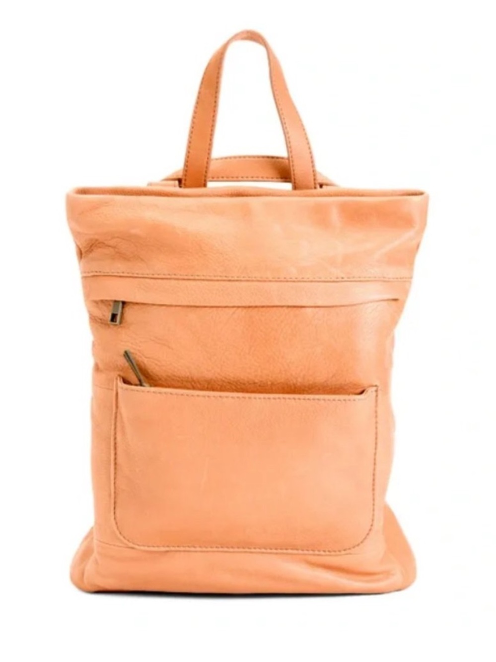 Aspen leather backpack